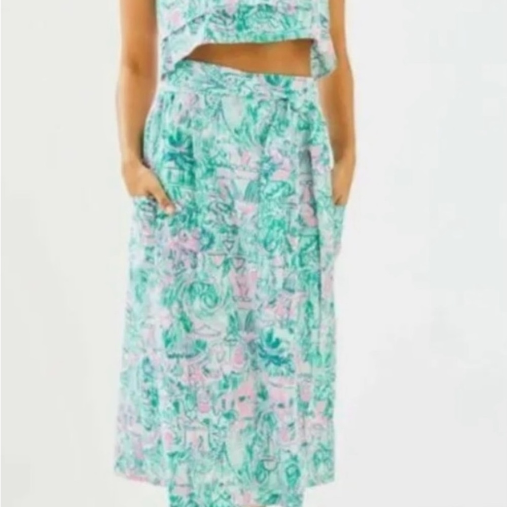 Lilly Pulitzer Lenora set - SKIRT ONLY